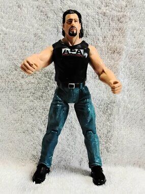 Vintage 7" 2000 E/NM Fully Poseable Bradshaw WWE Figure by Jakks Pacific!!